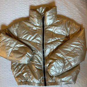 Gold Puffer Jacket